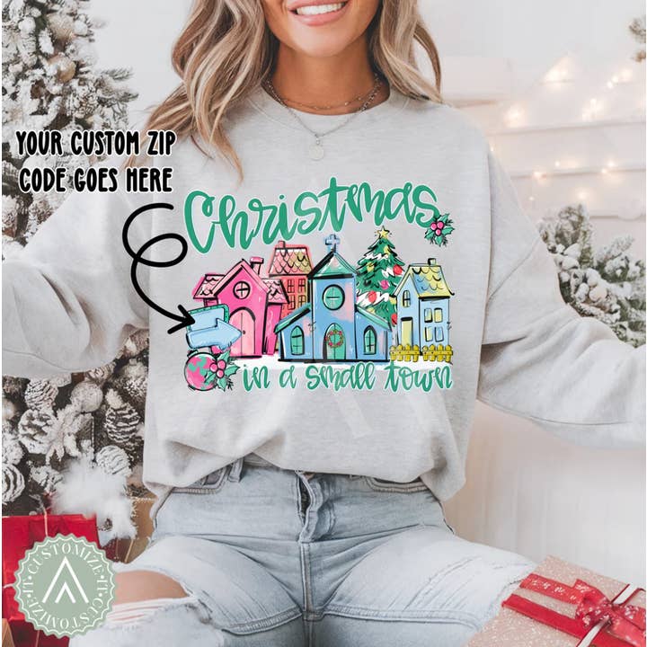 Felpa di Natale con CAP personalizzato per la vendita all'ingrosso da parte di 85th Avenue Shop