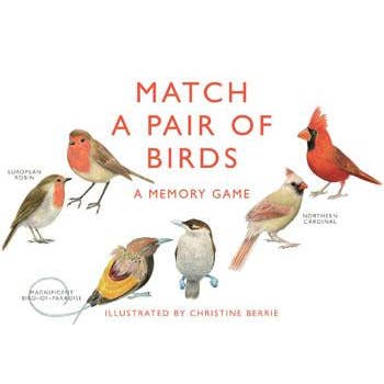 Chronicle Books - Wholesale Card Game - Match a Pair of Birds