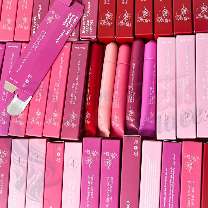 Deegoddesspalace LLC. - Wholesale Lip Balm - 50pcs Private Label Peptide Glossy Lip Balm6