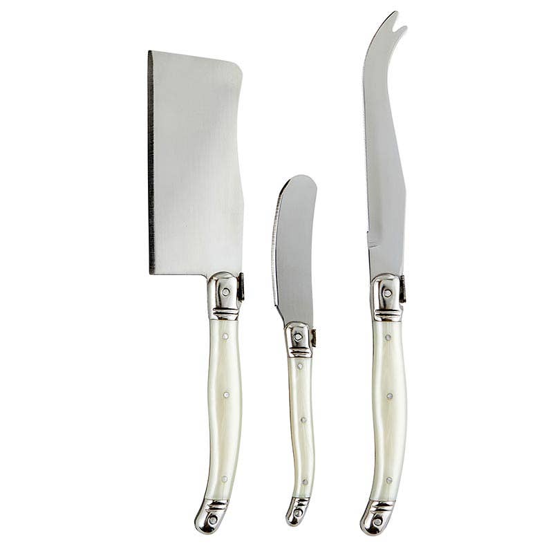Santa Barbara Design Studio by Creative Brands - Wholesale Knife Set - Pearl Charcuterie Book Box - Cheese Knives1