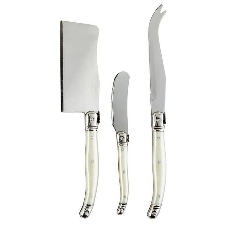 Santa Barbara Design Studio by Creative Brands - Wholesale Knife Set - Pearl Charcuterie Book Box - Cheese Knives1