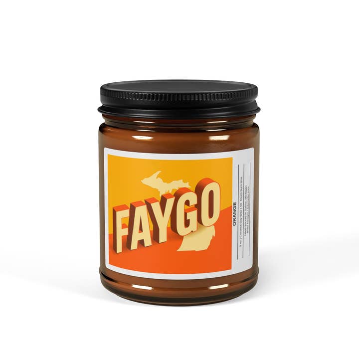 Nefer Designer Candles & Home Decor - Wholesale Jar/Filled Candle - Pop Culture in a Jar – Detroit Drafts: Faygo & Vernors Candle (Studio Shift)12