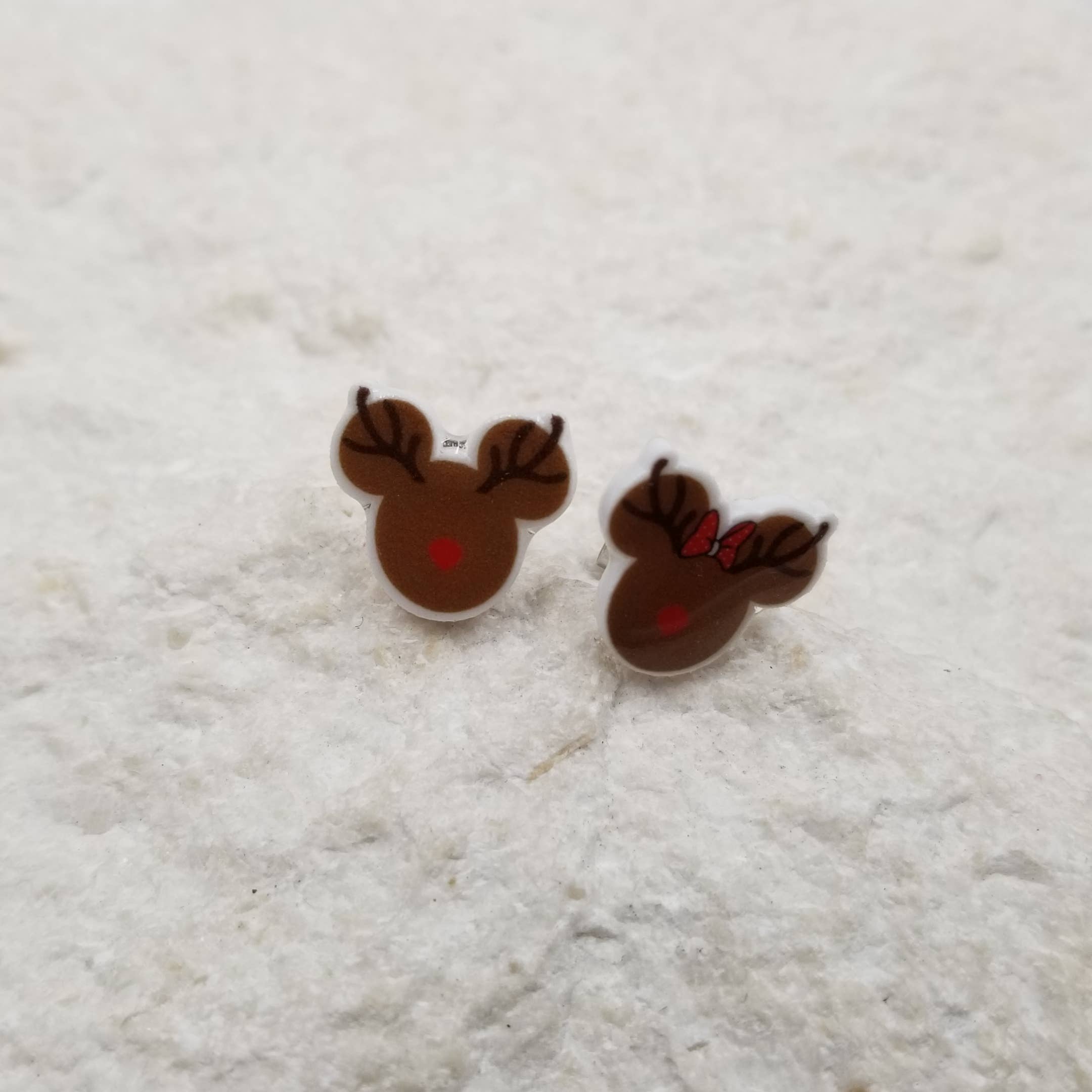 Treasure Wholesale - Vente Clous d'oreille - Jolies boucles d'oreilles Mickey de Noël3