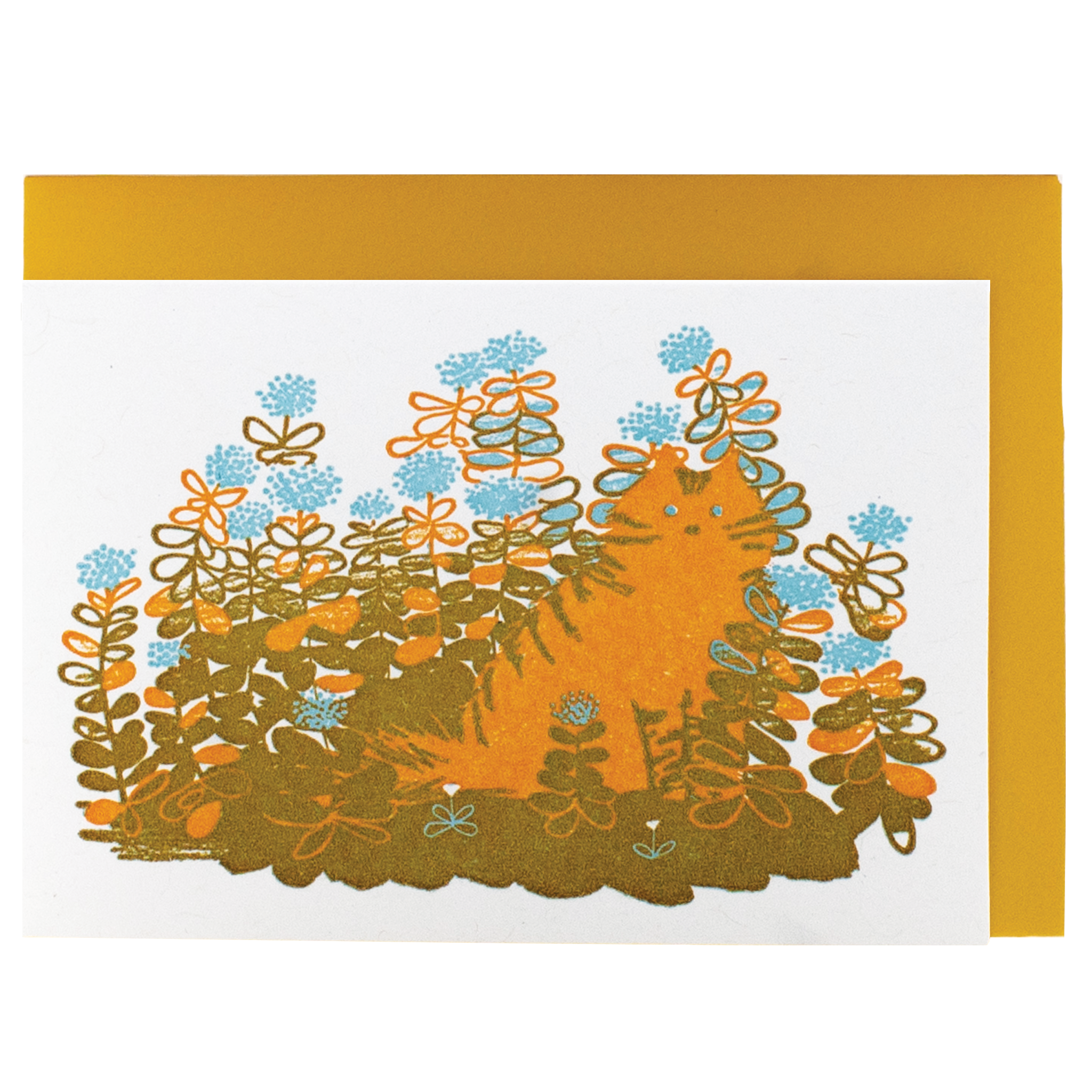 Smudge Ink - Wholesale Everyday Greeting Card - Mini Fluffy Cat Enclosure Card (e.b. goodale)1