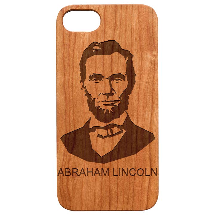 Abraham Lincoln - Graveret (Kirsebær, Sort, Hvid) for engroshandel hos OTTO CASE