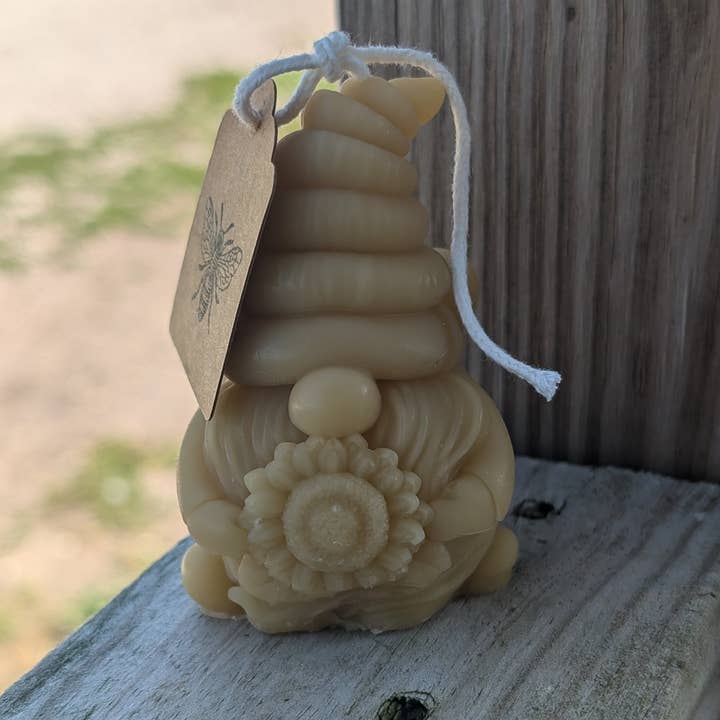 The Holton Homestead - Wholesale Novelty Candle - Beeswax Honey themed Gnome Candles