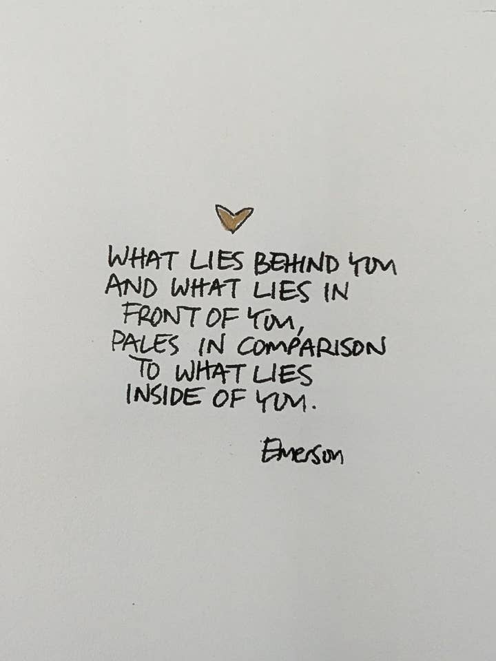 Ciò che sta dietro di te e ciò che sta davanti a te... per la vendita all'ingrosso da parte di Edie's Cards