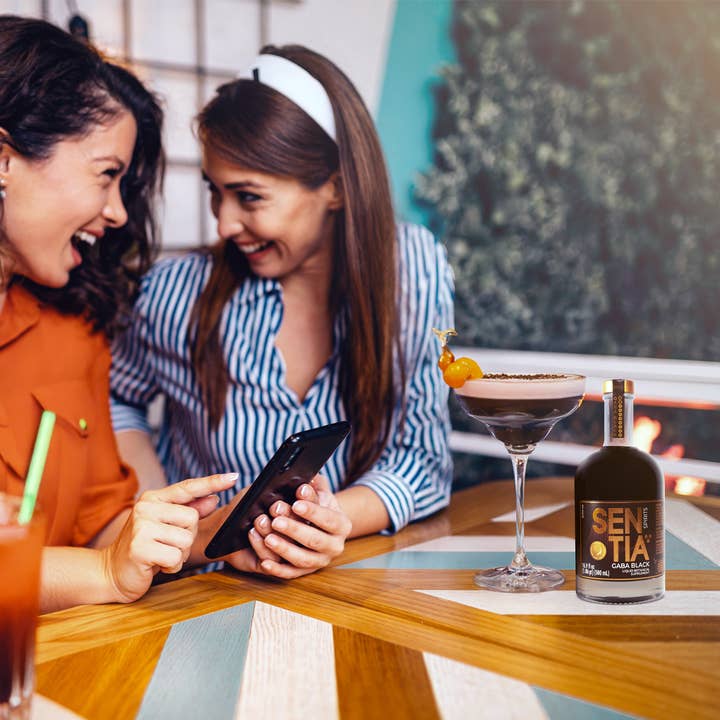 SENTIA Spirits - Wholesale Non-Alcoholic Spirits/Wine/Beer - SENTIA GABA Black 500ml (X6)3