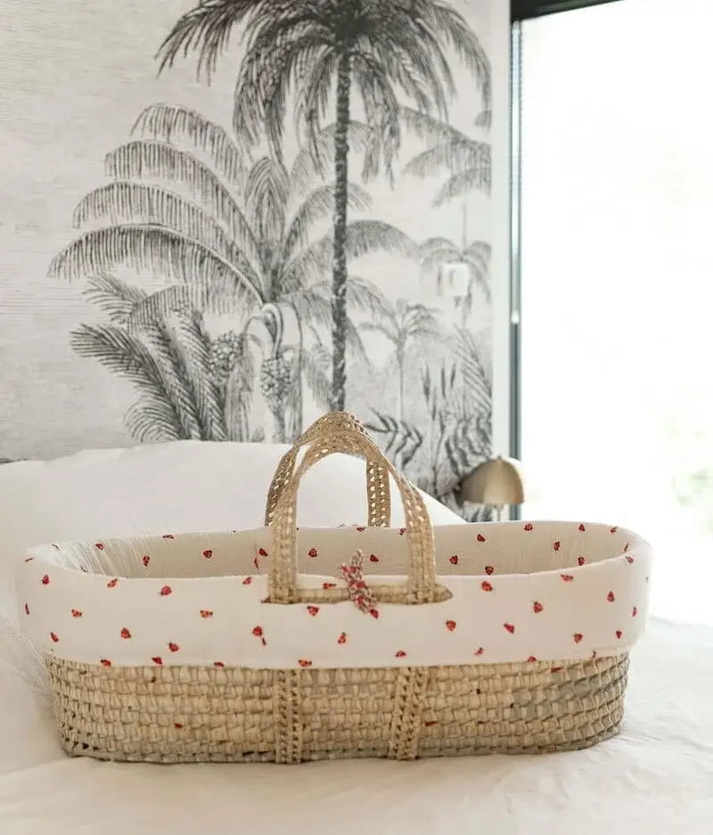 Manufacture des bébés français - Wholesale Bassinet - Baby - Bassinet cover Ladybugs10