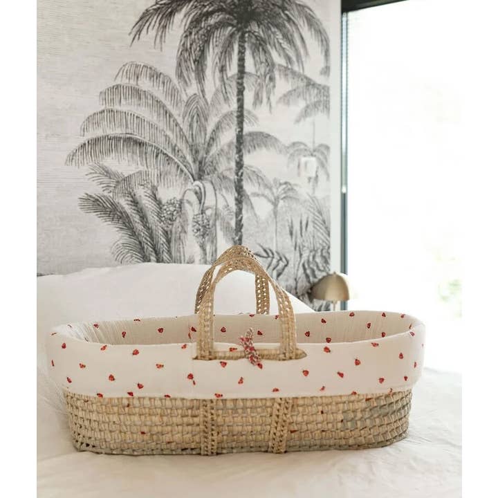 Manufacture des bébés français - Wholesale Bassinet - Baby - Bassinet cover Ladybugs10