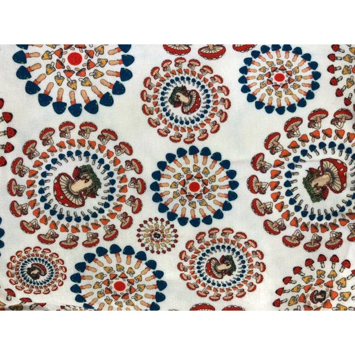 Gypsy Rose - Wholesale Skirt - Women's - Cotton Mushroom Burst Print Utility Wrap Skirt