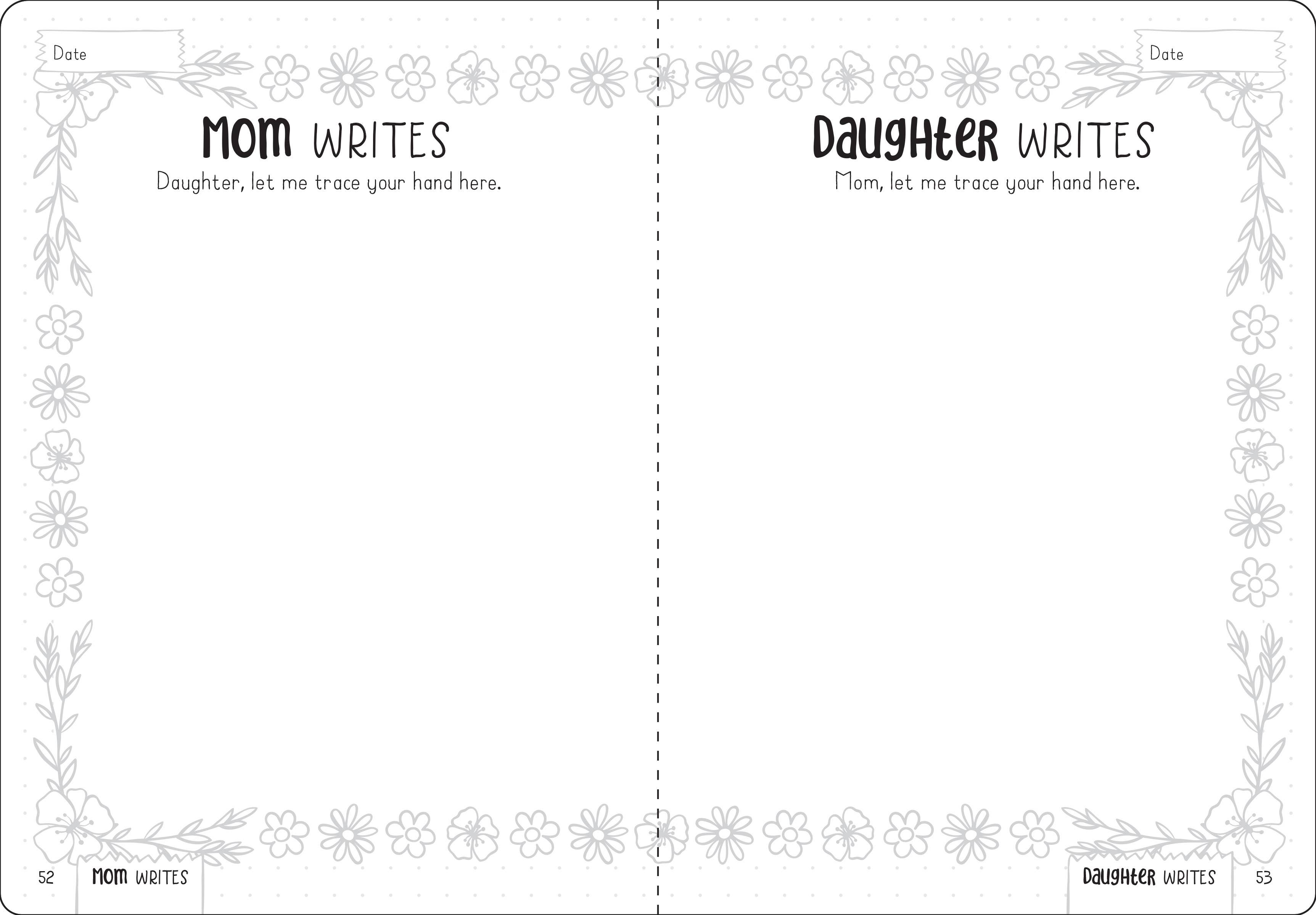 Sourcebooks - Wholesale Journal/Diary - Love, Mom and Me: A Mother & Daughter Keepsake Journal!3