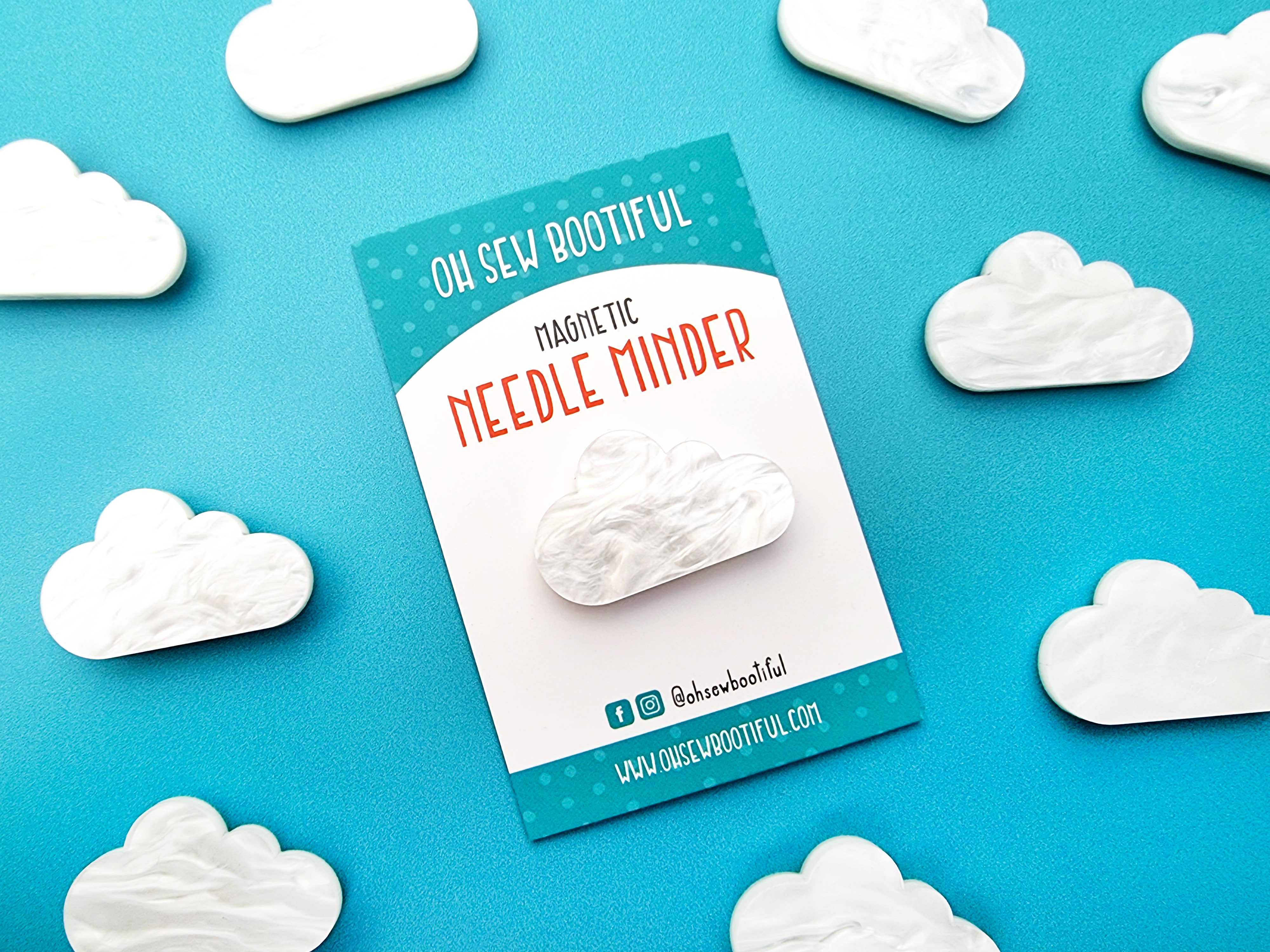 Oh Sew Bootiful – wholesale Embroidery/cross-stitch supplies – Cloud Magnetic Needle Minder, for Embroidery & Cross Stitch2