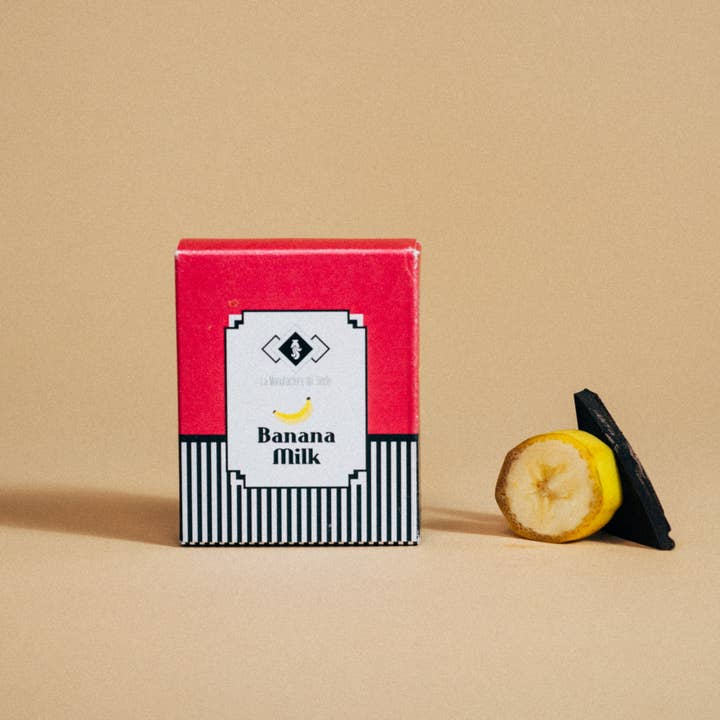 Banana Milk soap for wholesale by LA MANUFACTURE DU SIECLE