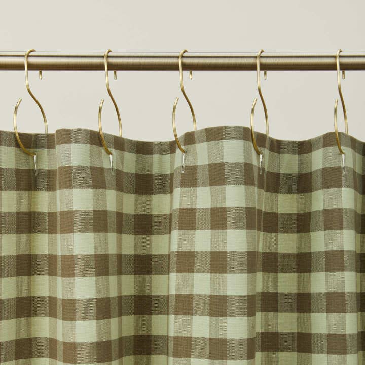 Hawkins New York – wholesale Shower curtain – ESSENTIAL GINGHAM SHOWER CURTAIN3