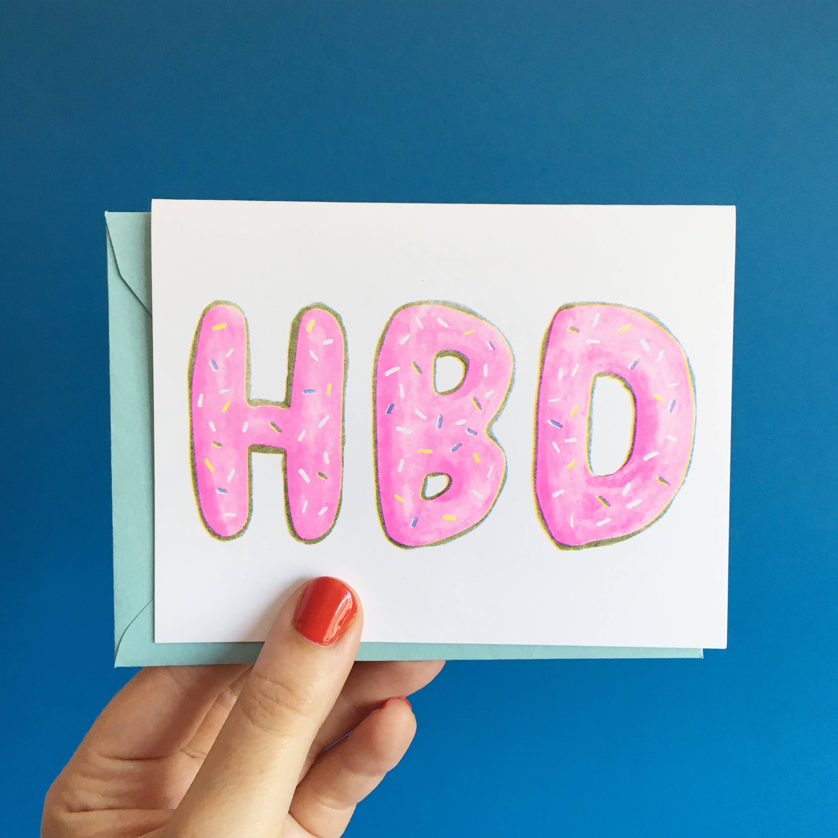 REMOVED BRAND - Wholesale Birthday Card - Donut Forget Their Birthday Card 1