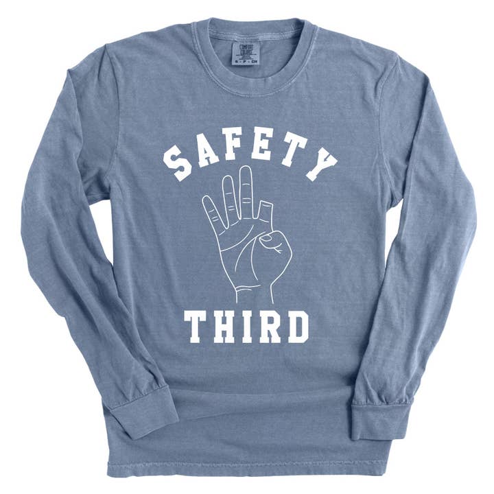 Let's Get This Thread - Wholesale Screen Printed T-Shirt - Unisex - Safety Third10