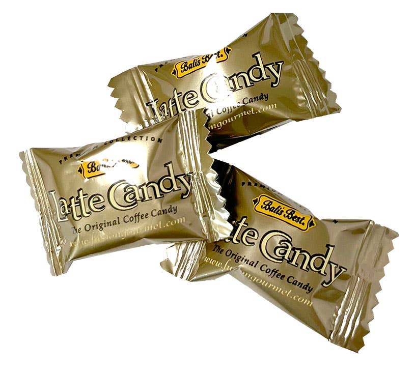 Sunflower Food Company - Wholesale Hard Candy - Bali's Best Latte Candy, 5.3-Ounce Bags (Pack of 12)1