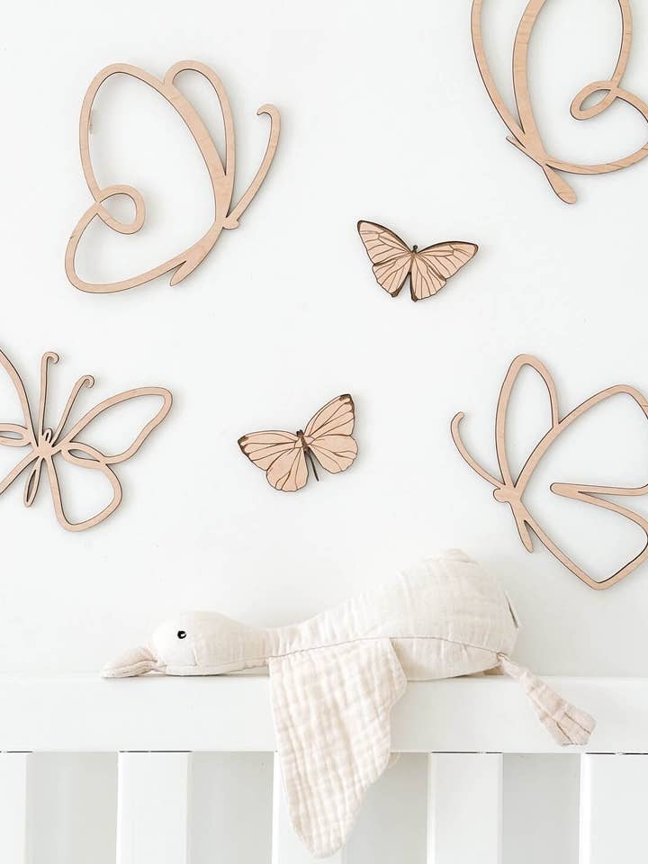 Silhouette Butterfly Wall Decoration for wholesale by CW Evenements