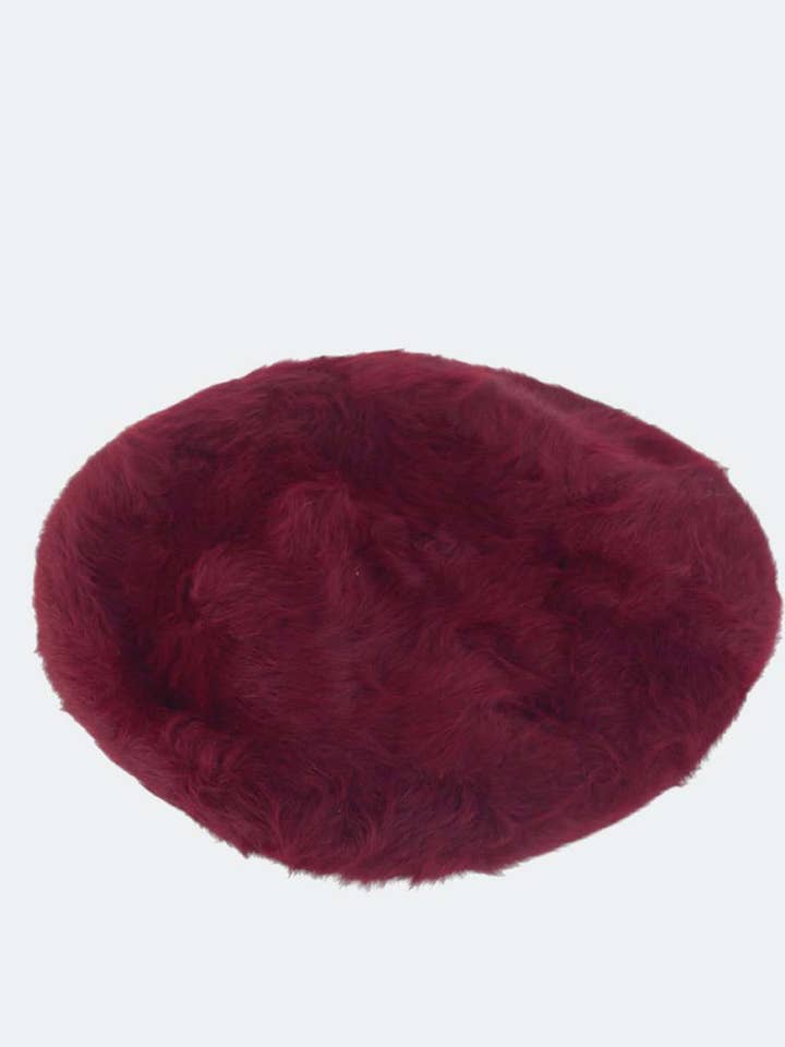 SYNTETISK ULDBARET, RØDBRUN FARVE for engroshandel hos Kbas