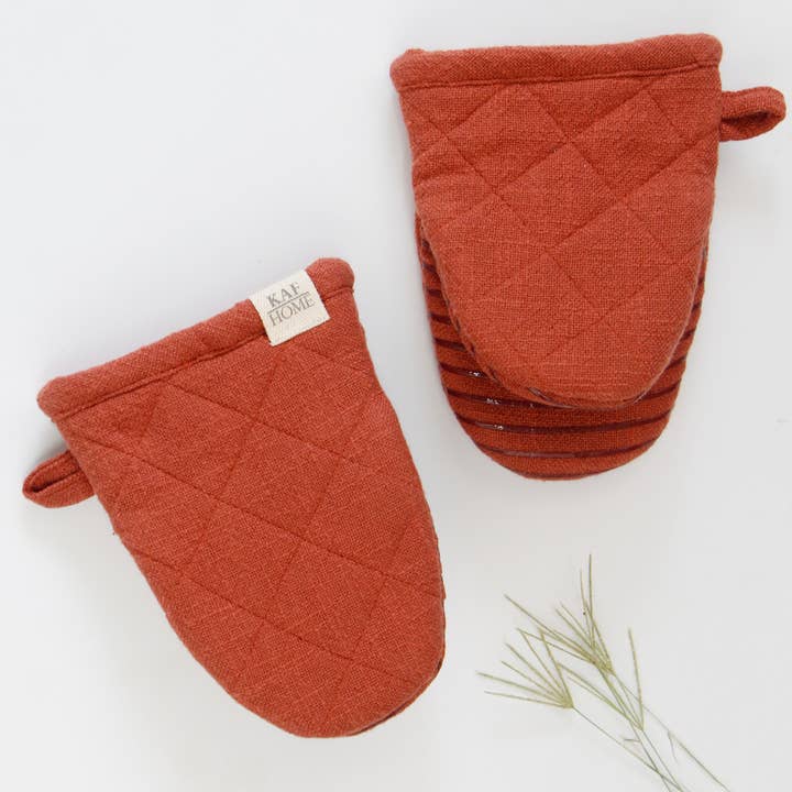 KAF Home - Wholesale Oven Mitt/Pot Holder - KAF Home Monaco Printed Silicone Mini Mitt