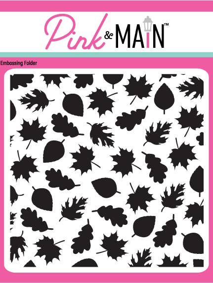 Leaves 6x6 Embossing Folder for wholesale by Pink and Main