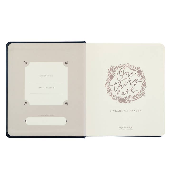 Hosanna Revival - Wholesale Journal/Diary - One Thing I Ask 5-Year Prayer Journal: Versailles Theme
