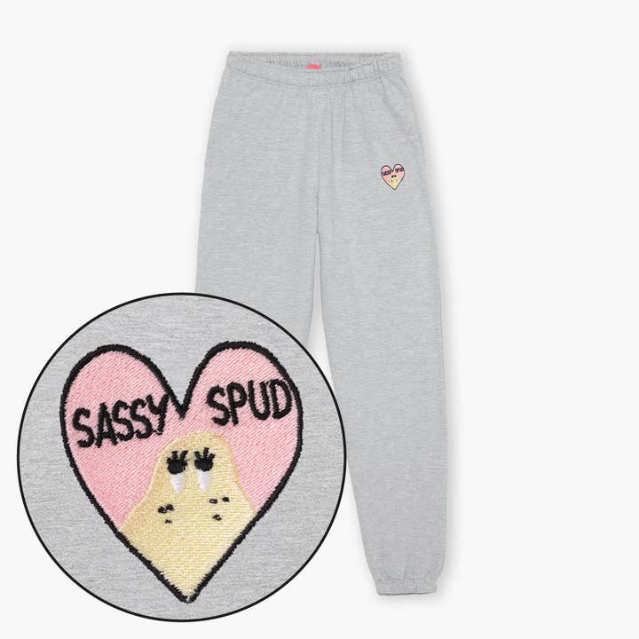 Sassy Spud Broderede Joggingbukser (Unisex) for engroshandel hos SassySpud