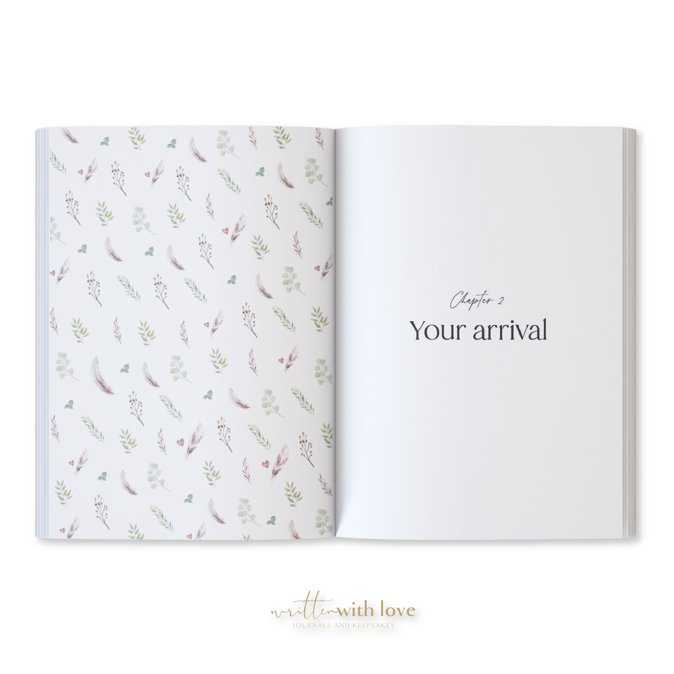 Baby Memory Book - Pregnancy to 5 Years - Sage Green - Boxed for wholesale on Faire10