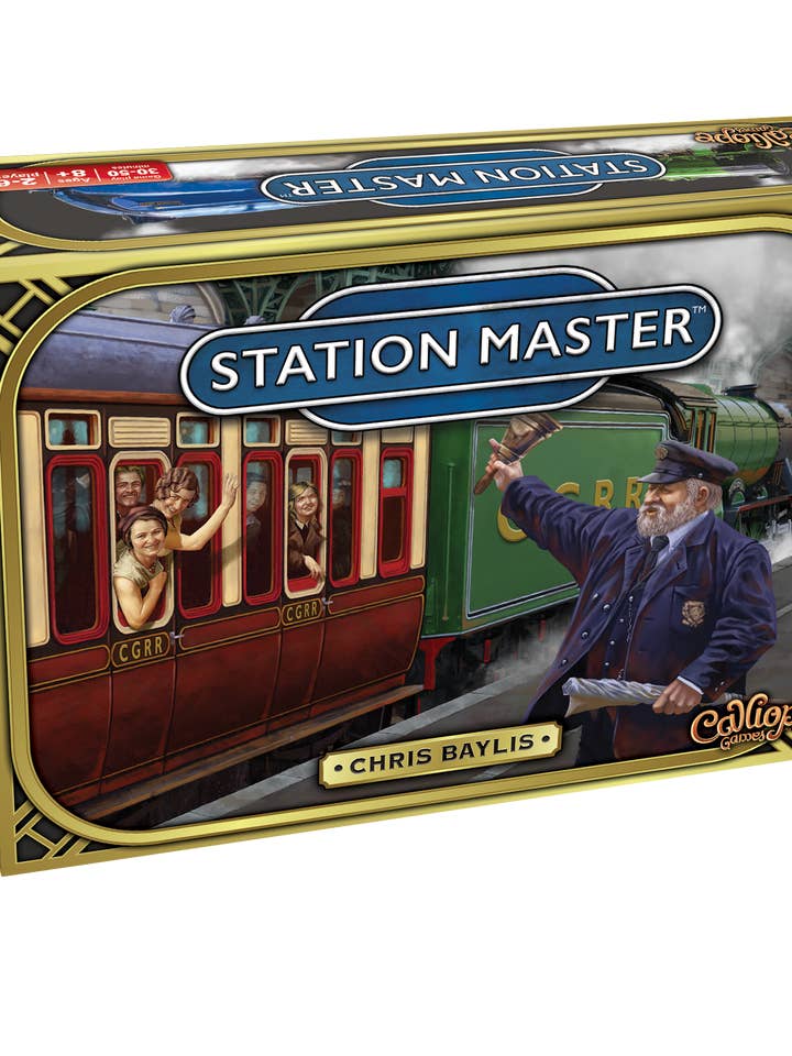 Station Master Second Edition - Un jeu de cartes ferroviaire pour la vente par Calliope Games