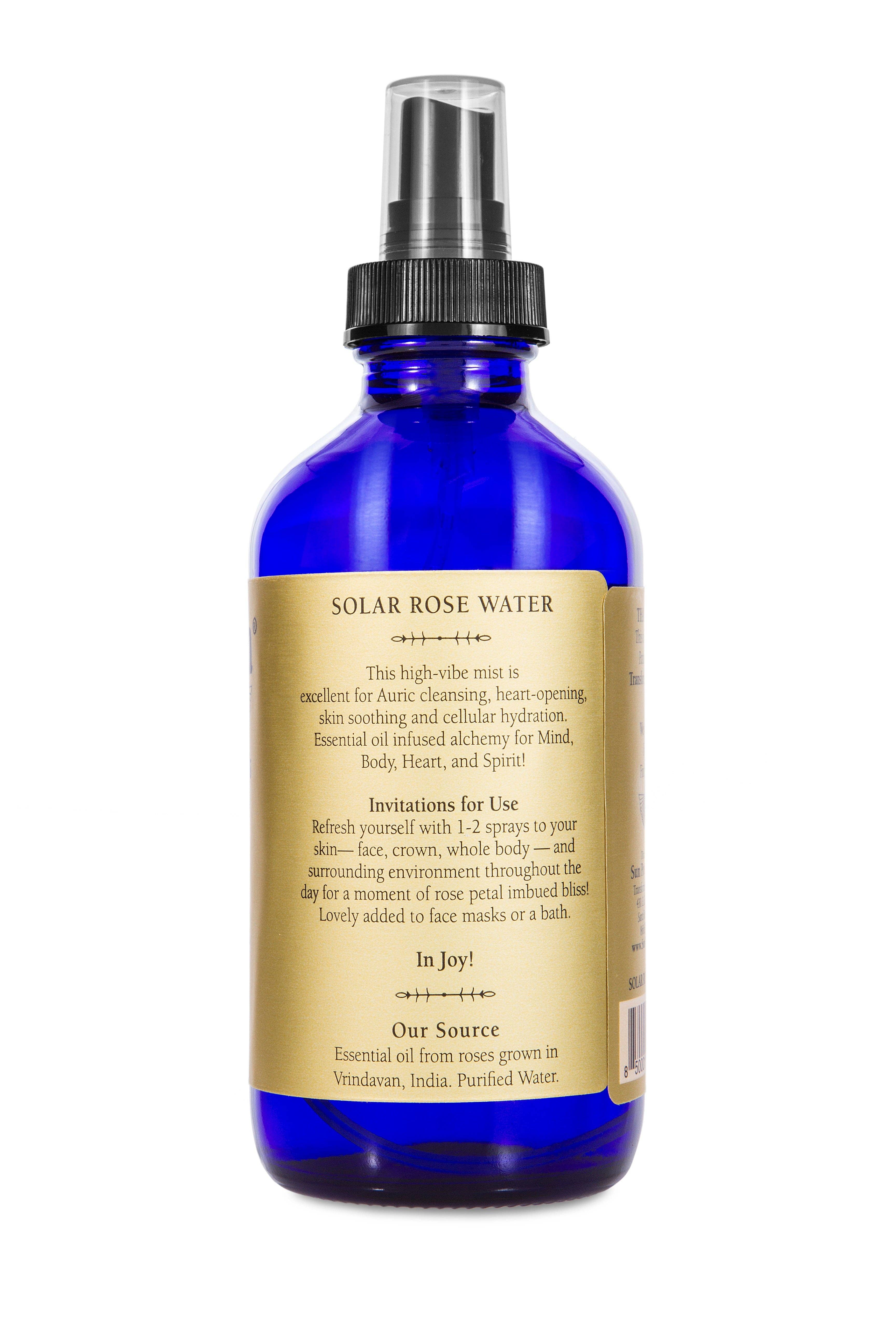 Sun Potion - Vente Brumes d'aromathérapie - Eau de Rose Solaire - Édition Compagnon de Voyage1