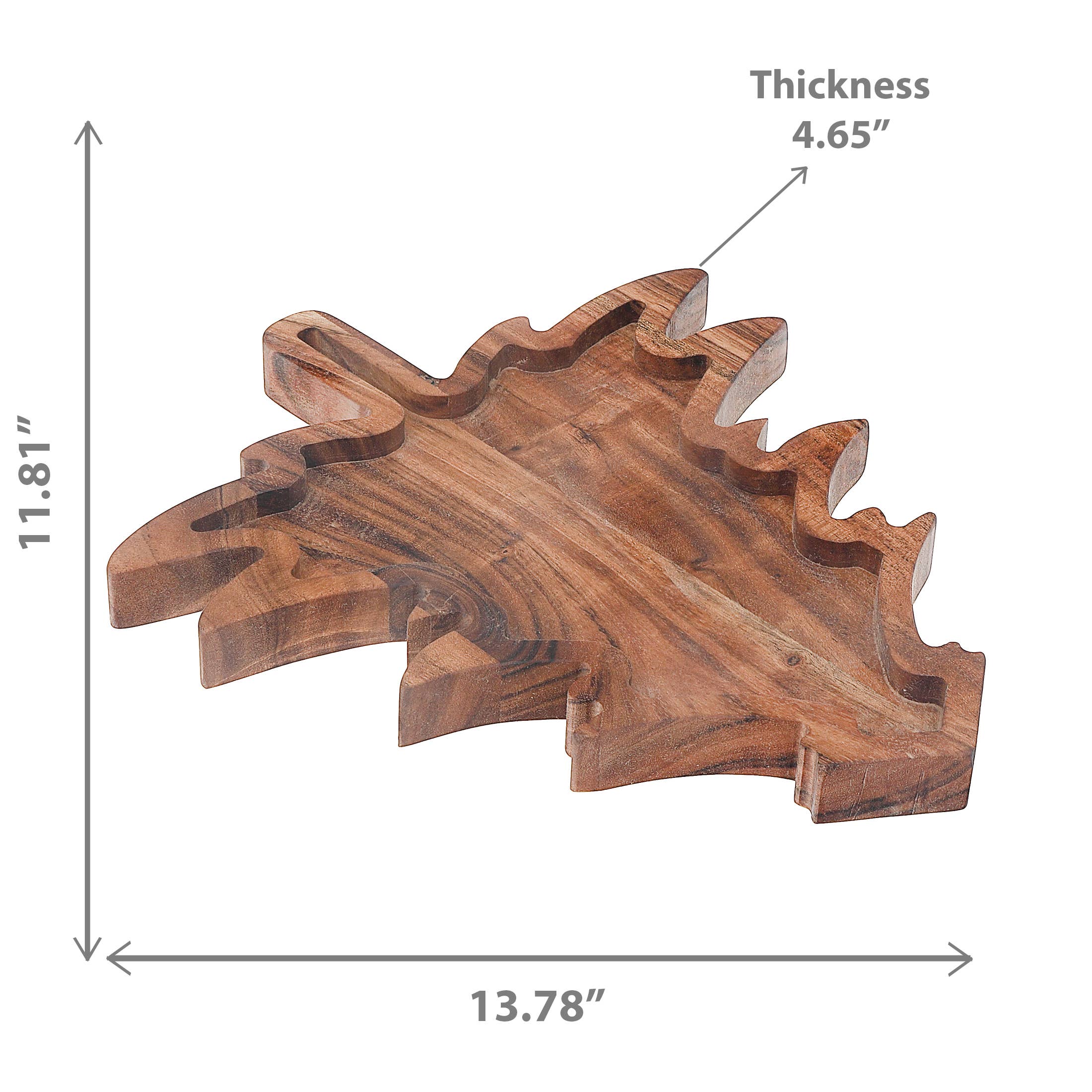 IH Casa Decor – wholesale Cheese board – ACACIA OILED WOODEN XMAS TREE SERVING BOARD2