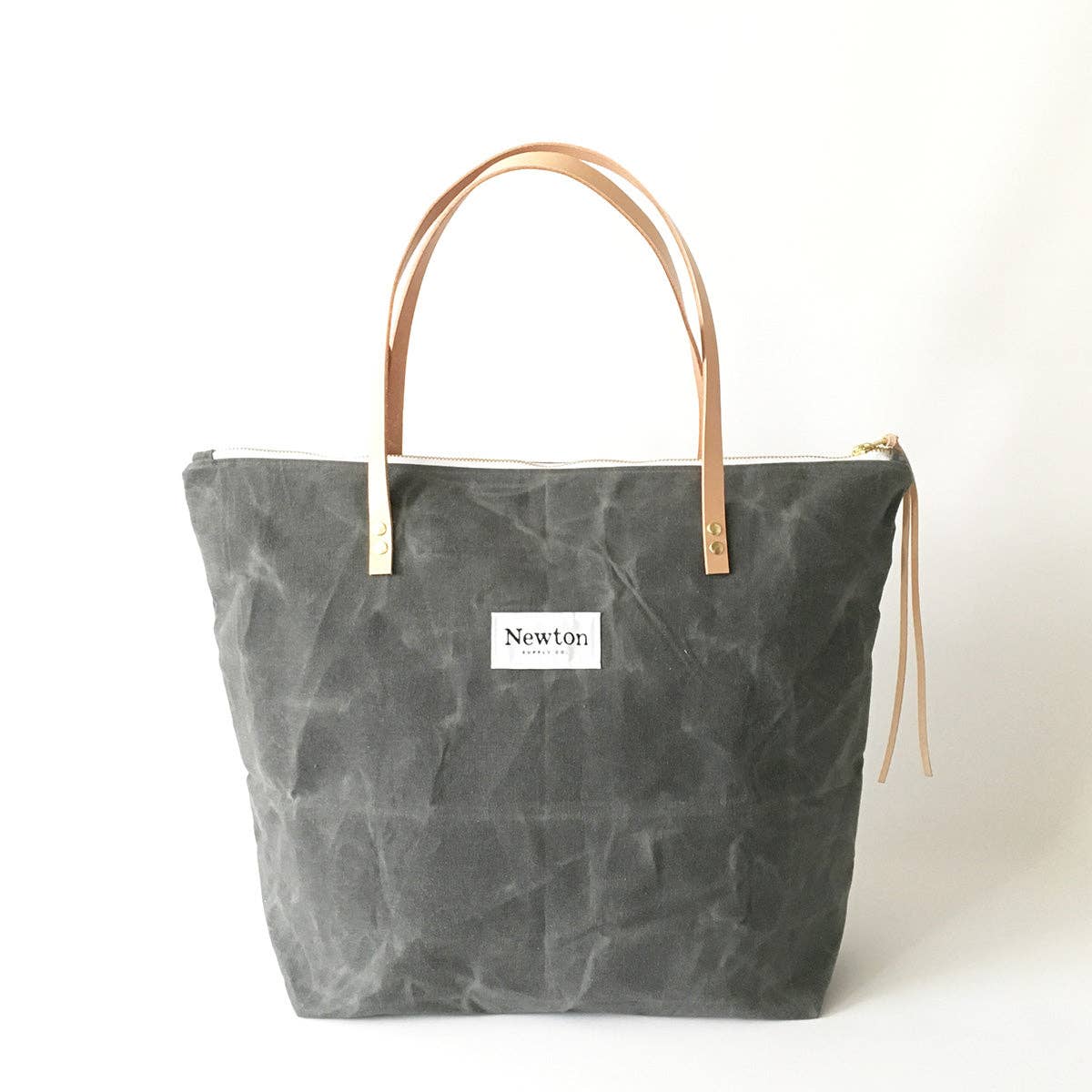 Newton Supply Co - Vente Tote bag – femme - tote zippé en toile cirée9