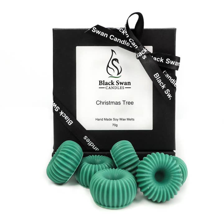 Black Swan Candles - Christmas Tree Wax Melts for wholesale by Black Swan Candles