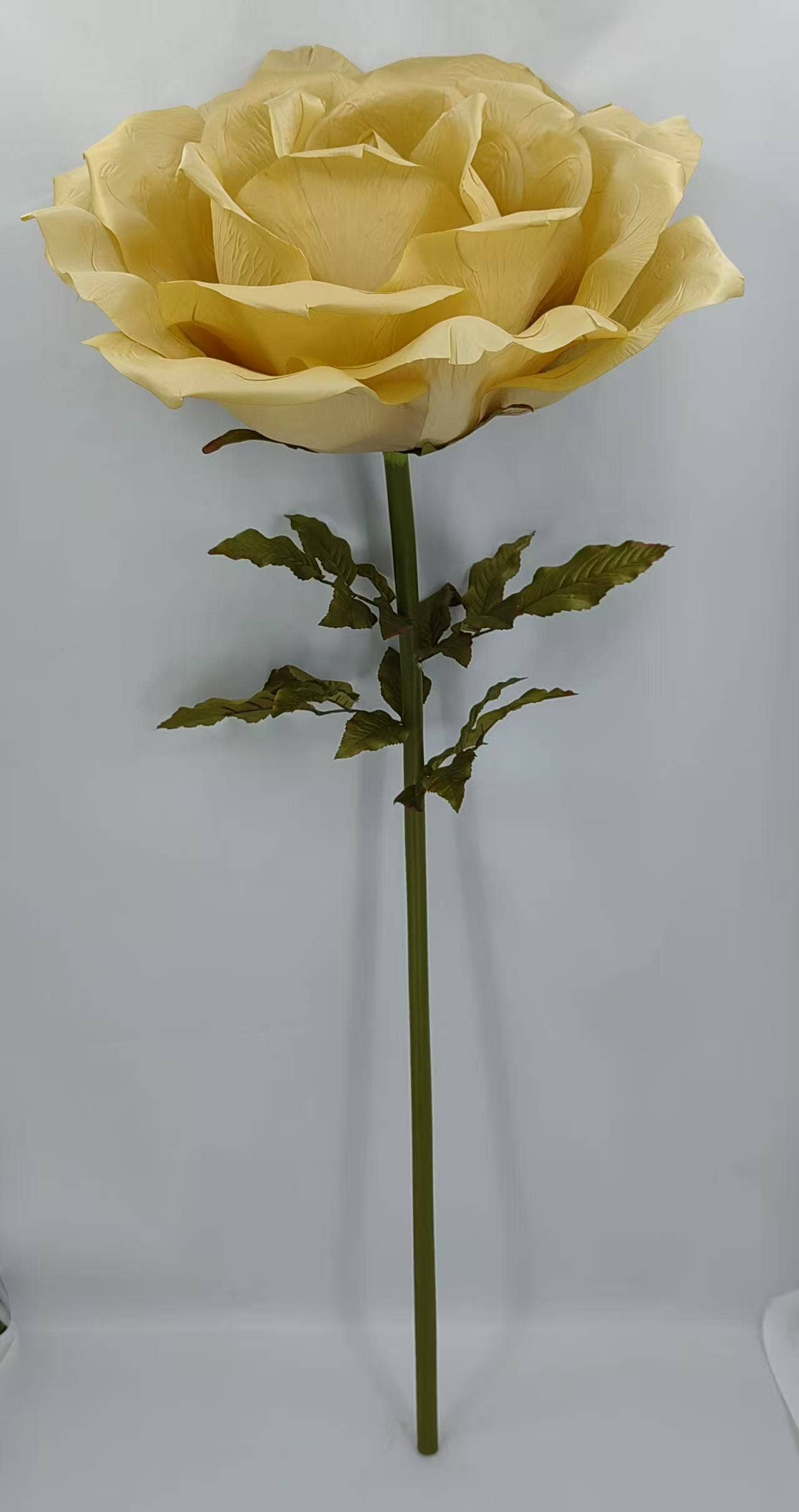 LA EVENT DECOR SUPPLY - Wholesale Artificial flowers - Giant Gold Rose