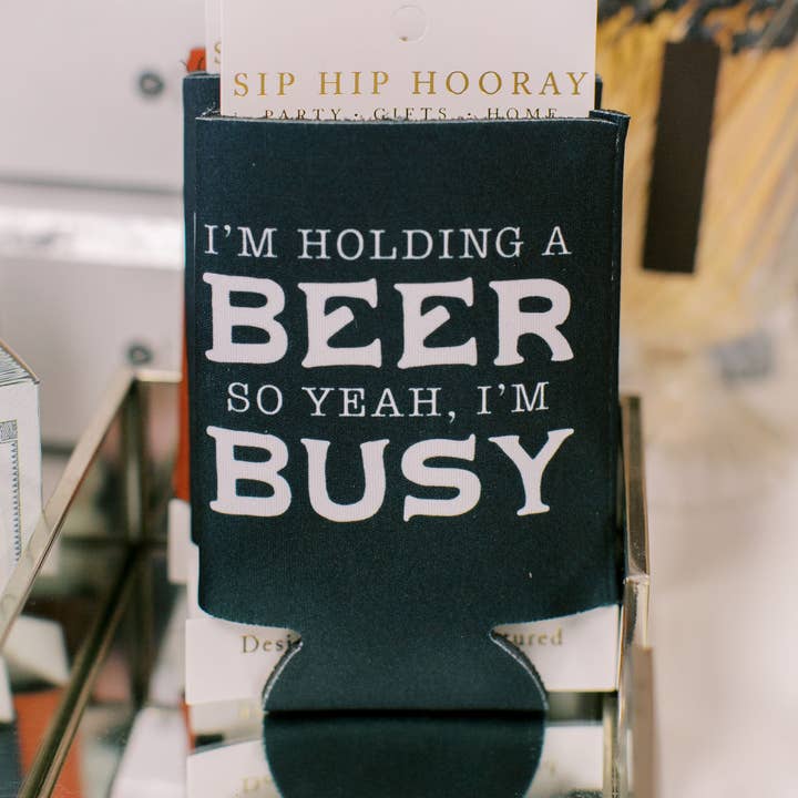 Jeg holder en øl, jeg har travlt sjovt kan køligere- Far for engroshandel hos Sip Hip Hooray