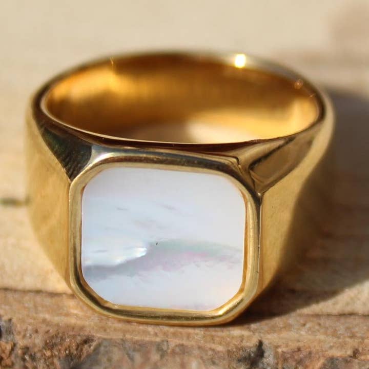 PEARL RING - ONE SIZE voor wholesale door ROCKY ROSA