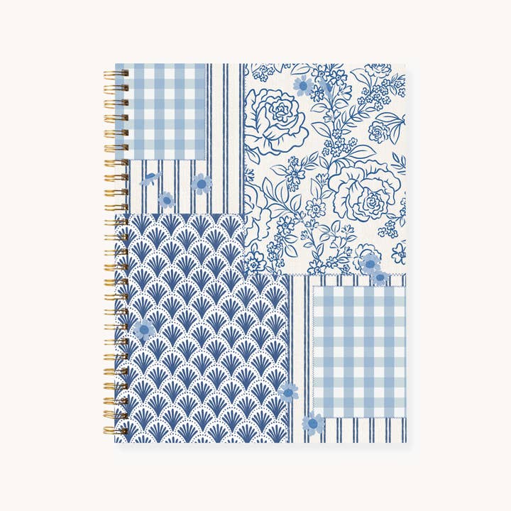 Elyse Breanne Design - Vente Cahiers - Carnet à spirale rigide 7x9 floral33