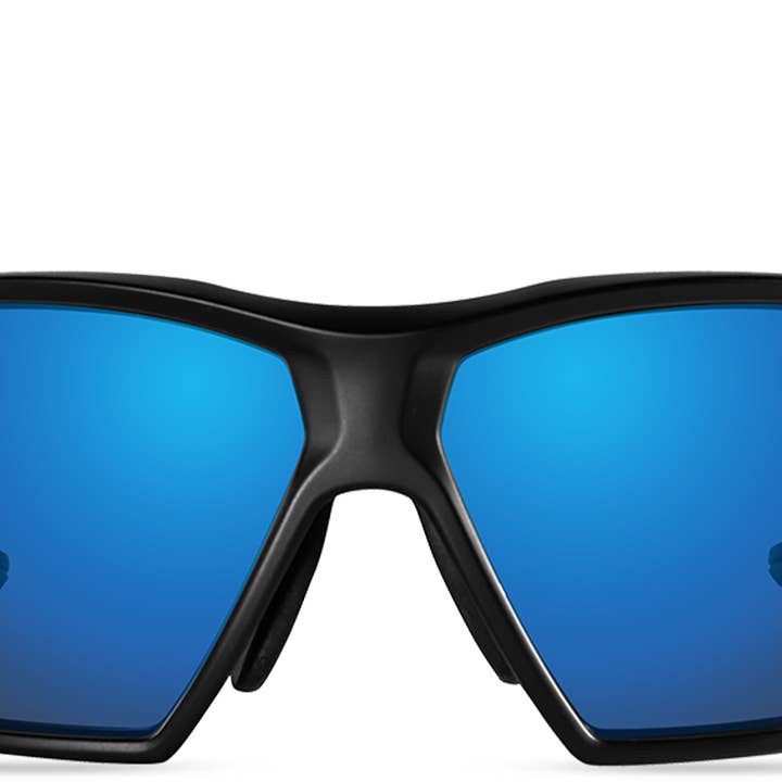 Ciclotron Preto Mate Outdoor Deutan por atacado de EnChroma