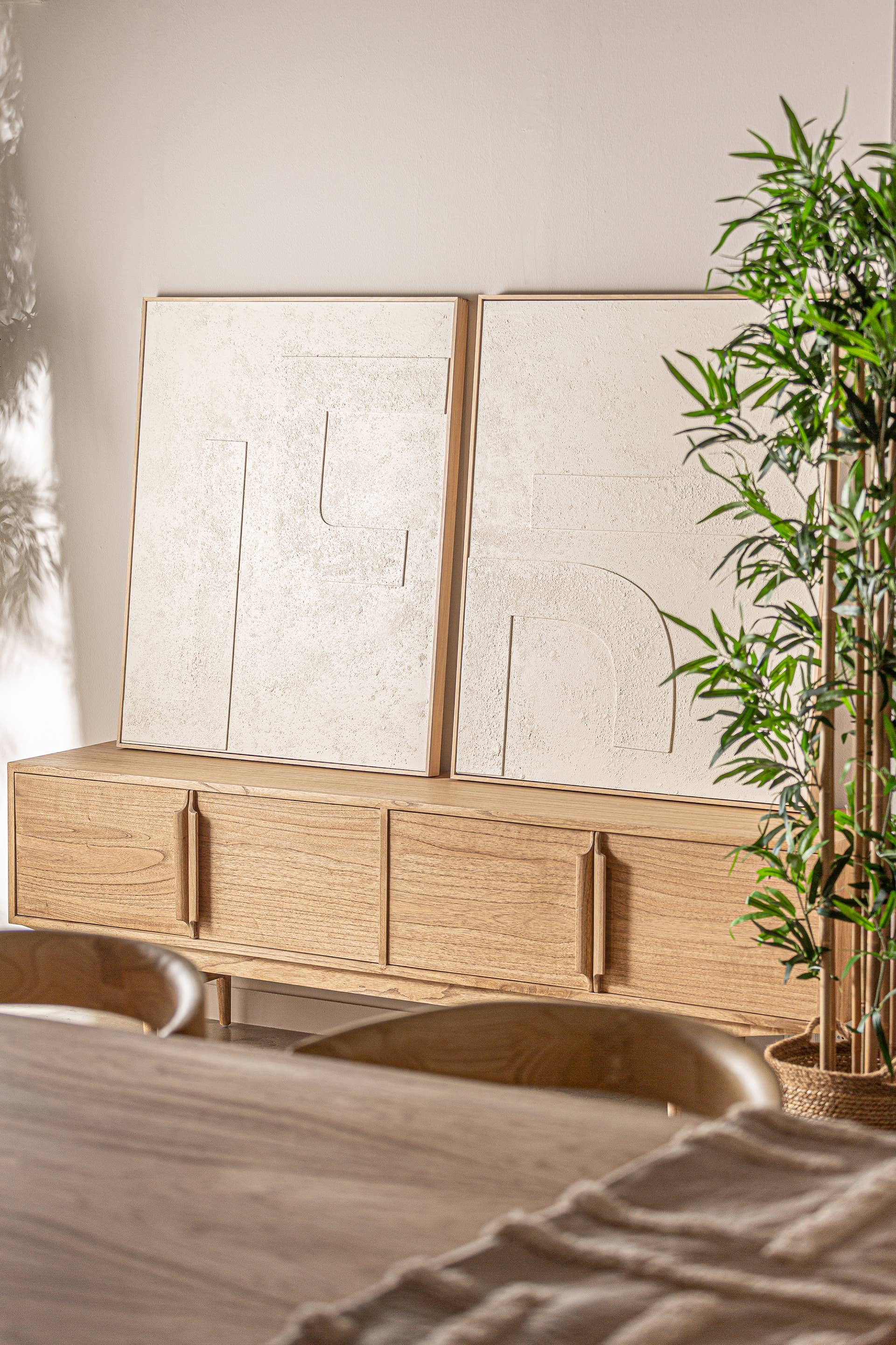 Kodu - Wholesale Canvas Art - 80x5x100cm beige canvas painting4