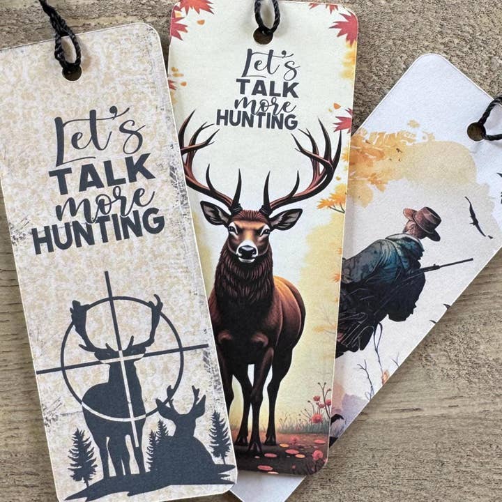 Hunting Themed Bookmark for wholesale by Readers Gonna Read