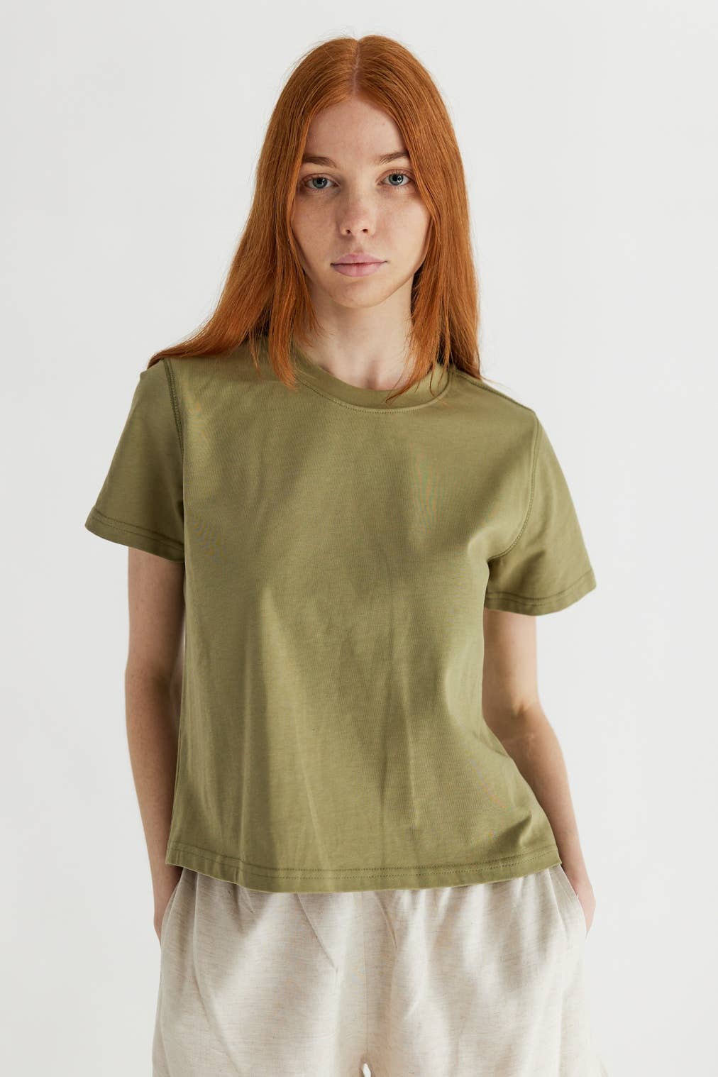 MOD REF - Wholesale T-Shirt - Women's - The Lanie Top | Women's Heavyweight Cotton T-Shirt44