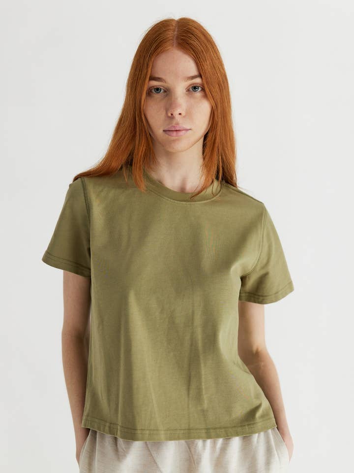 All Row - Wholesale T-Shirt - Women's - The Lanie Top | Classic Everyday T-Shirt44