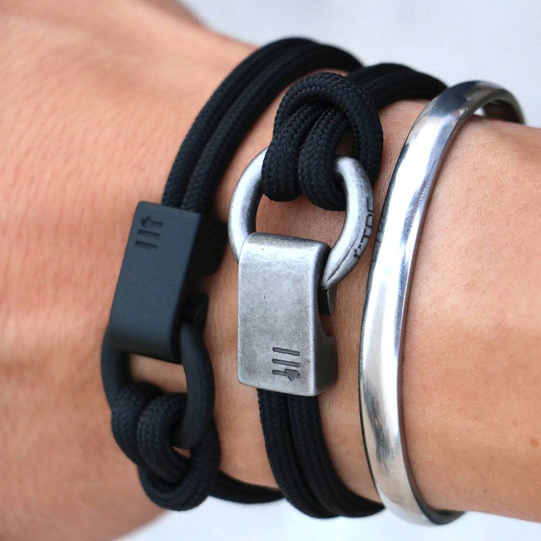 Être - Bracelets & Accessories – Großhandel Gewebtes/geflochtenes Armband – Armband für Herren | Ribeira - Notte3