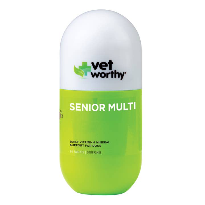 VW Canine Senior Multi Tablet 60 ct for wholesale by Alamo Pet Experts