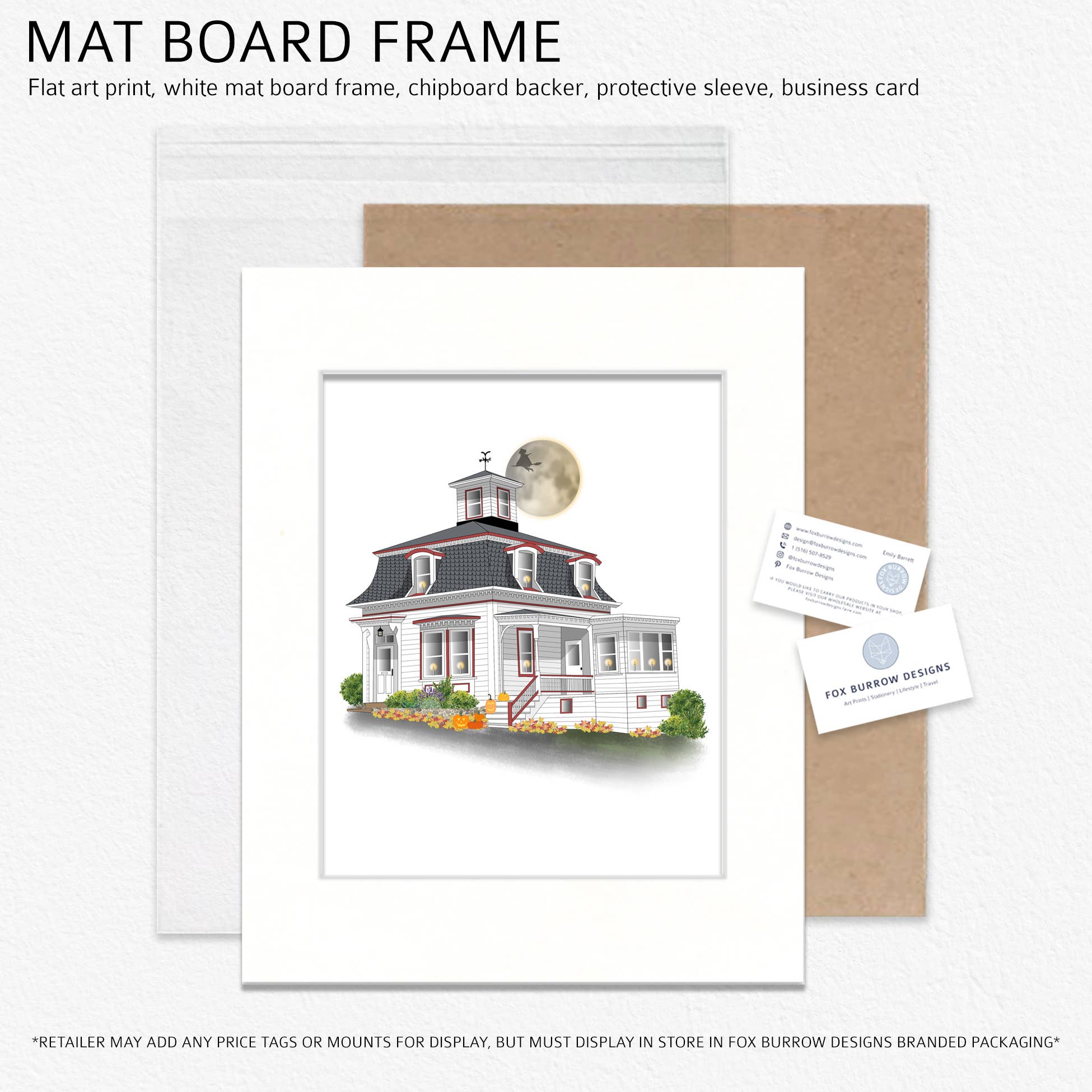 Fox Burrow Designs - Wholesale Art Print - Fiction Inspired Art Print - Max's House5