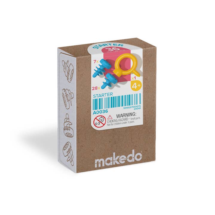 Makedo USA – Kit de artesanato DIY - Criança por atacado – Kit Inicial | Construção de Cartão Makedo8