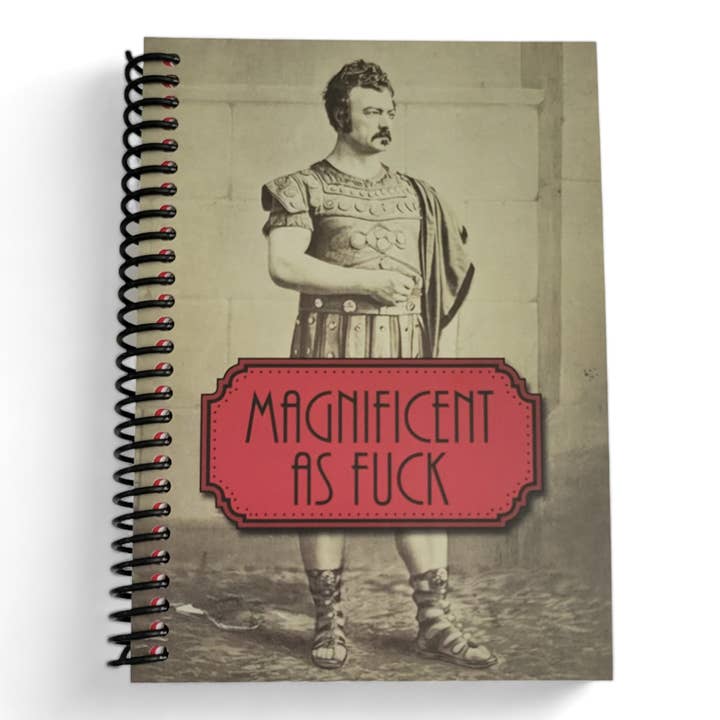 ChicalooKate - Wholesale Notebook - Magnificent As Fuck Notebook