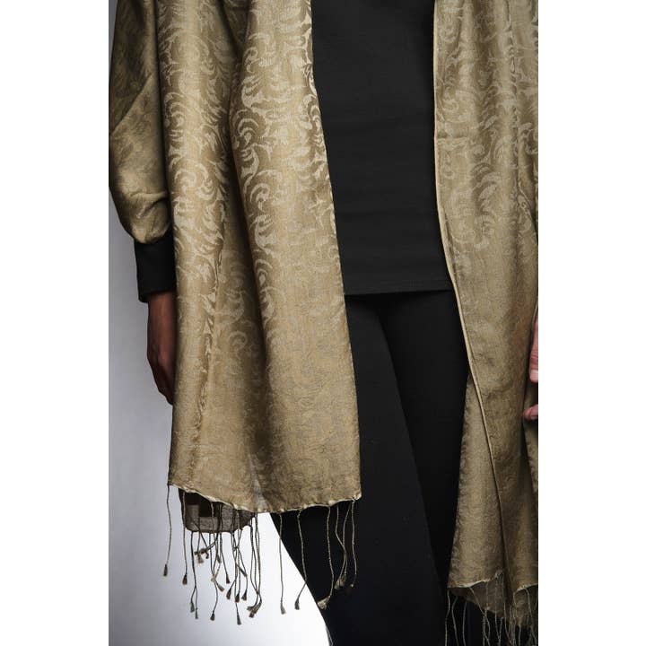 Didi Bahini Fair Trade - Wholesale Wrap - Women's - Luxurious Merino Pashmina Shawl2
