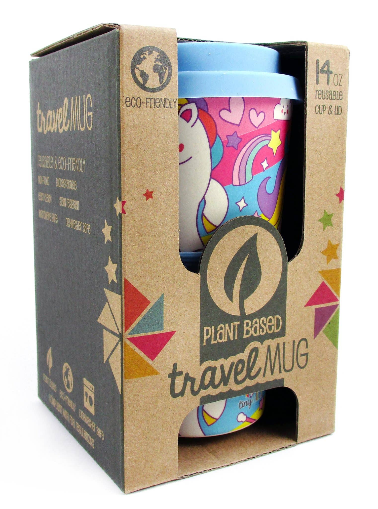 Tiny Mills - Wholesale Insulated Mug/Tumbler - Eco-Friendly Reusable Mug with Unicorn Design5